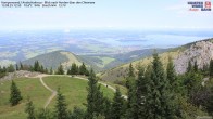 Archiv Foto Webcam Kampenwand - Blick nach Norden über den Chiemsee 11:00