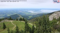 Archiv Foto Webcam Kampenwand - Blick nach Norden über den Chiemsee 15:00
