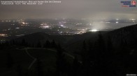 Archiv Foto Webcam Kampenwand - Blick nach Norden über den Chiemsee 03:00