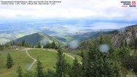 Archiv Foto Webcam Kampenwand - Blick nach Norden über den Chiemsee 09:00