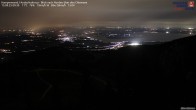 Archiv Foto Webcam Kampenwand - Blick nach Norden über den Chiemsee 23:00