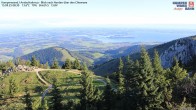 Archiv Foto Webcam Kampenwand - Blick nach Norden über den Chiemsee 07:00