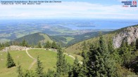 Archiv Foto Webcam Kampenwand - Blick nach Norden über den Chiemsee 11:00