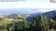 Archiv Foto Webcam Kampenwand - Blick nach Norden über den Chiemsee 07:00