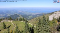 Archiv Foto Webcam Kampenwand - Blick nach Norden über den Chiemsee 13:00