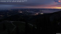 Archiv Foto Webcam Kampenwand - Blick nach Norden über den Chiemsee 05:00