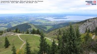 Archiv Foto Webcam Kampenwand - Blick nach Norden über den Chiemsee 11:00