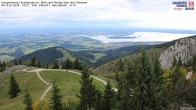 Archiv Foto Webcam Kampenwand - Blick nach Norden über den Chiemsee 15:00
