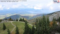 Archived image Webcam Kampenwand - View to the North 13:00