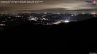 Archiv Foto Webcam Kampenwand - Blick nach Norden über den Chiemsee 01:00