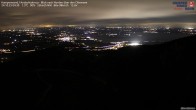 Archiv Foto Webcam Kampenwand - Blick nach Norden über den Chiemsee 03:00