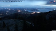 Archiv Foto Webcam Kampenwand - Blick nach Norden über den Chiemsee 06:00