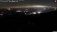Archiv Foto Webcam Kampenwand - Blick nach Norden über den Chiemsee 01:00