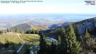Archiv Foto Webcam Kampenwand - Blick nach Norden über den Chiemsee 07:00