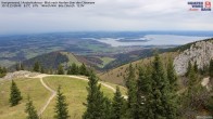 Archiv Foto Webcam Kampenwand - Blick nach Norden über den Chiemsee 07:00