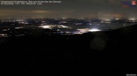 Archiv Foto Webcam Kampenwand - Blick nach Norden über den Chiemsee 23:00