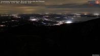 Archiv Foto Webcam Kampenwand - Blick nach Norden über den Chiemsee 01:00