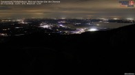 Archiv Foto Webcam Kampenwand - Blick nach Norden über den Chiemsee 03:00