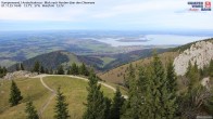 Archived image Webcam Kampenwand - View to the North 13:00