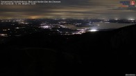 Archiv Foto Webcam Kampenwand - Blick nach Norden über den Chiemsee 01:00