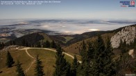 Archiv Foto Webcam Kampenwand - Blick nach Norden über den Chiemsee 01:00