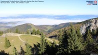 Archiv Foto Webcam Kampenwand - Blick nach Norden über den Chiemsee 09:00