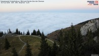 Archiv Foto Webcam Kampenwand - Blick nach Norden über den Chiemsee 15:00