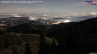 Archiv Foto Webcam Kampenwand - Blick nach Norden über den Chiemsee 23:00