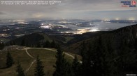 Archiv Foto Webcam Kampenwand - Blick nach Norden über den Chiemsee 01:00