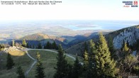 Archiv Foto Webcam Kampenwand - Blick nach Norden über den Chiemsee 07:00