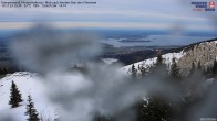 Archiv Foto Webcam Kampenwand - Blick nach Norden über den Chiemsee 14:00