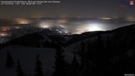 Archiv Foto Webcam Kampenwand - Blick nach Norden über den Chiemsee 01:00