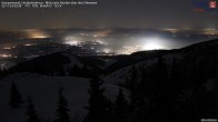 Archiv Foto Webcam Kampenwand - Blick nach Norden über den Chiemsee 02:00