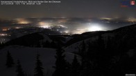 Archiv Foto Webcam Kampenwand - Blick nach Norden über den Chiemsee 03:00