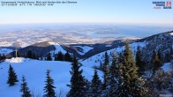 Archiv Foto Webcam Kampenwand - Blick nach Norden über den Chiemsee 07:00
