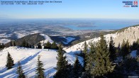 Archiv Foto Webcam Kampenwand - Blick nach Norden über den Chiemsee 14:00