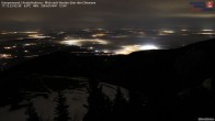 Archiv Foto Webcam Kampenwand - Blick nach Norden über den Chiemsee 01:00