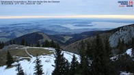 Archiv Foto Webcam Kampenwand - Blick nach Norden über den Chiemsee 07:00