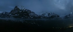Archiv Foto Webcam Panorama Grindelwald - First 01:00