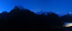 Archiv Foto Webcam Panorama Grindelwald - First 03:00