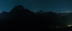 Archiv Foto Webcam Panorama Grindelwald - First 01:00