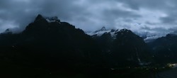Archived image Webcam Panoramic view First and Grindelwald 01:00