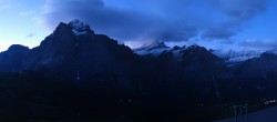 Archiv Foto Webcam Panorama Grindelwald - First 05:00