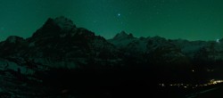 Archiv Foto Webcam Panorama Grindelwald - First 01:00