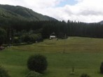 Archiv Foto Webcam Tragöß Angererhof - Blick in Richtung Süden 13:00