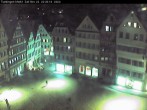 Archiv Foto Webcam Marktplatz Tübingen 21:00