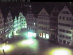 Archiv Foto Webcam Marktplatz Tübingen 23:00