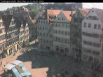 Archiv Foto Webcam Marktplatz Tübingen 09:00