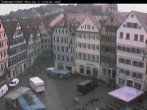 Archiv Foto Webcam Marktplatz Tübingen 09:00