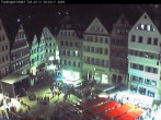 Archiv Foto Webcam Marktplatz Tübingen 23:00